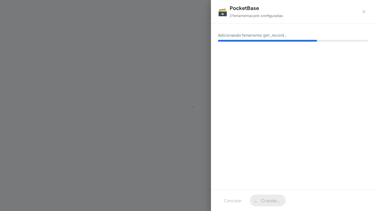 Crie o servidor PocketBase com as ferramentas pré-configuradas