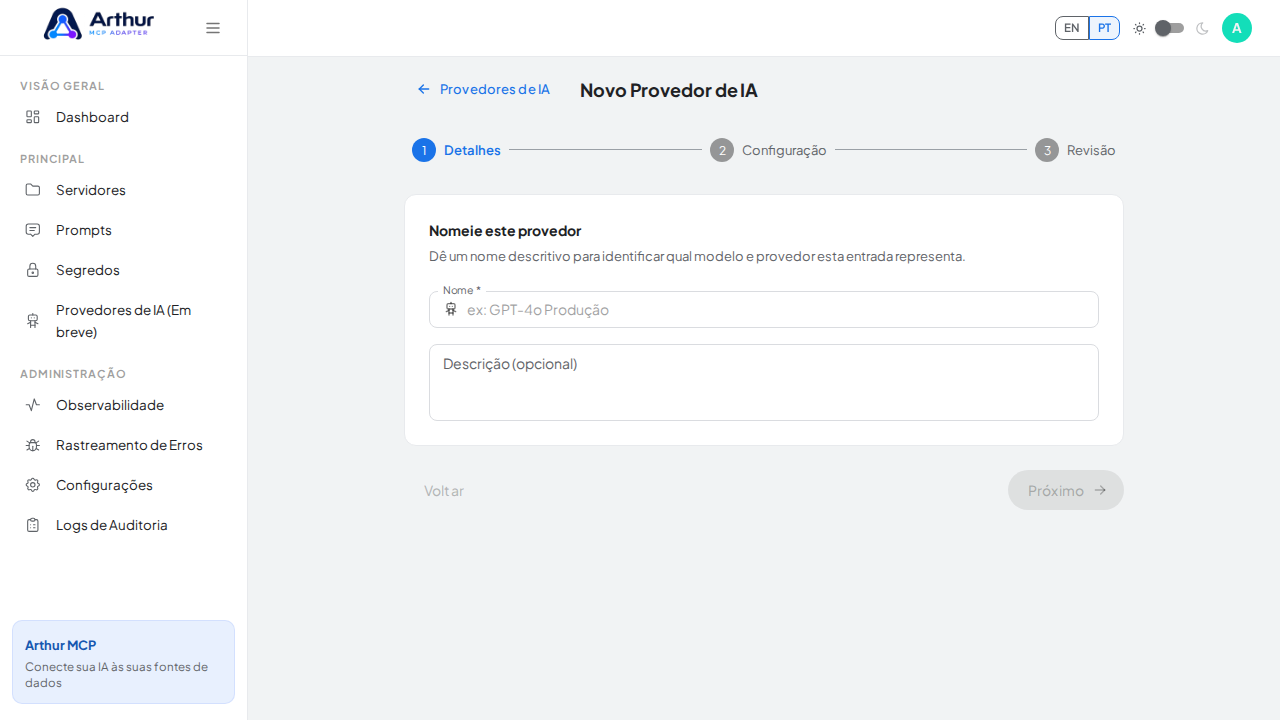 Abra o assistente necessário antes da geração assistida
