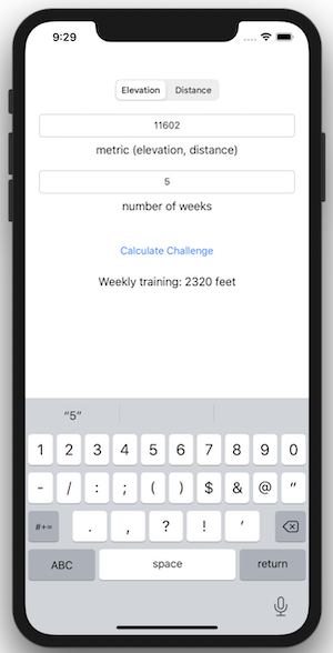 challenge calculator