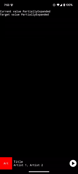 Media Control Sheet demo