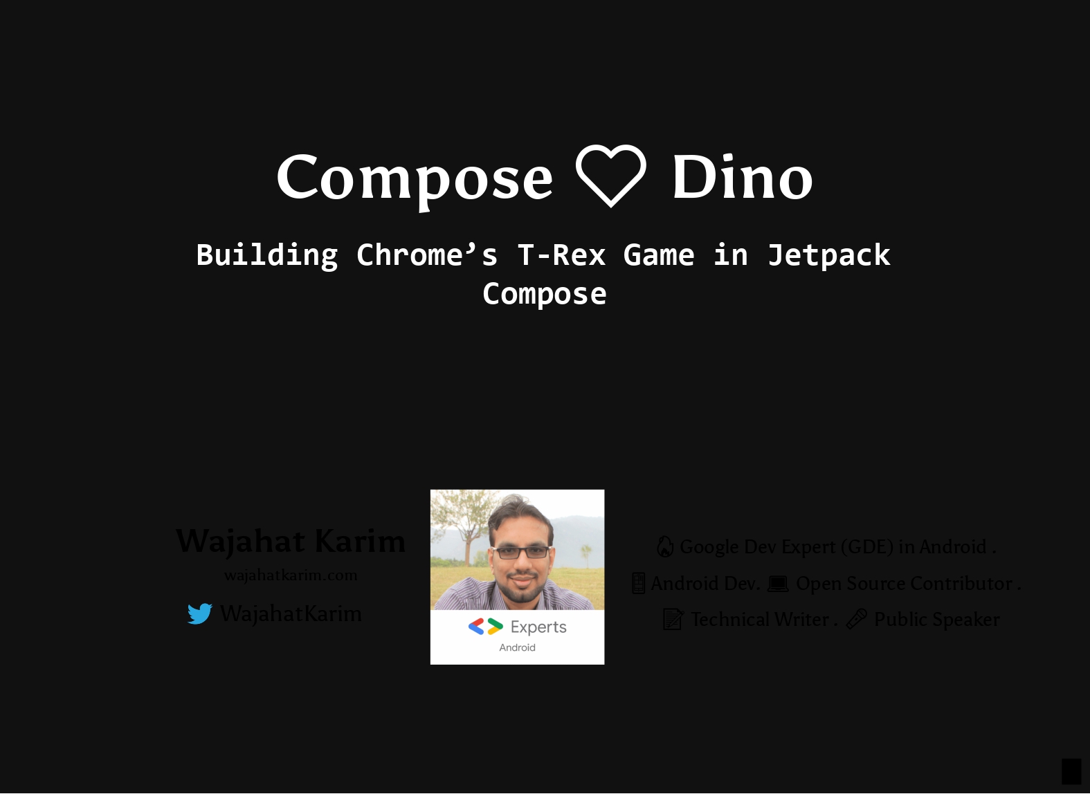 Compose ❤️ Dino: Building Chrome’s T-Rex Game in Jetpack Compose - Kotlin Mumba
