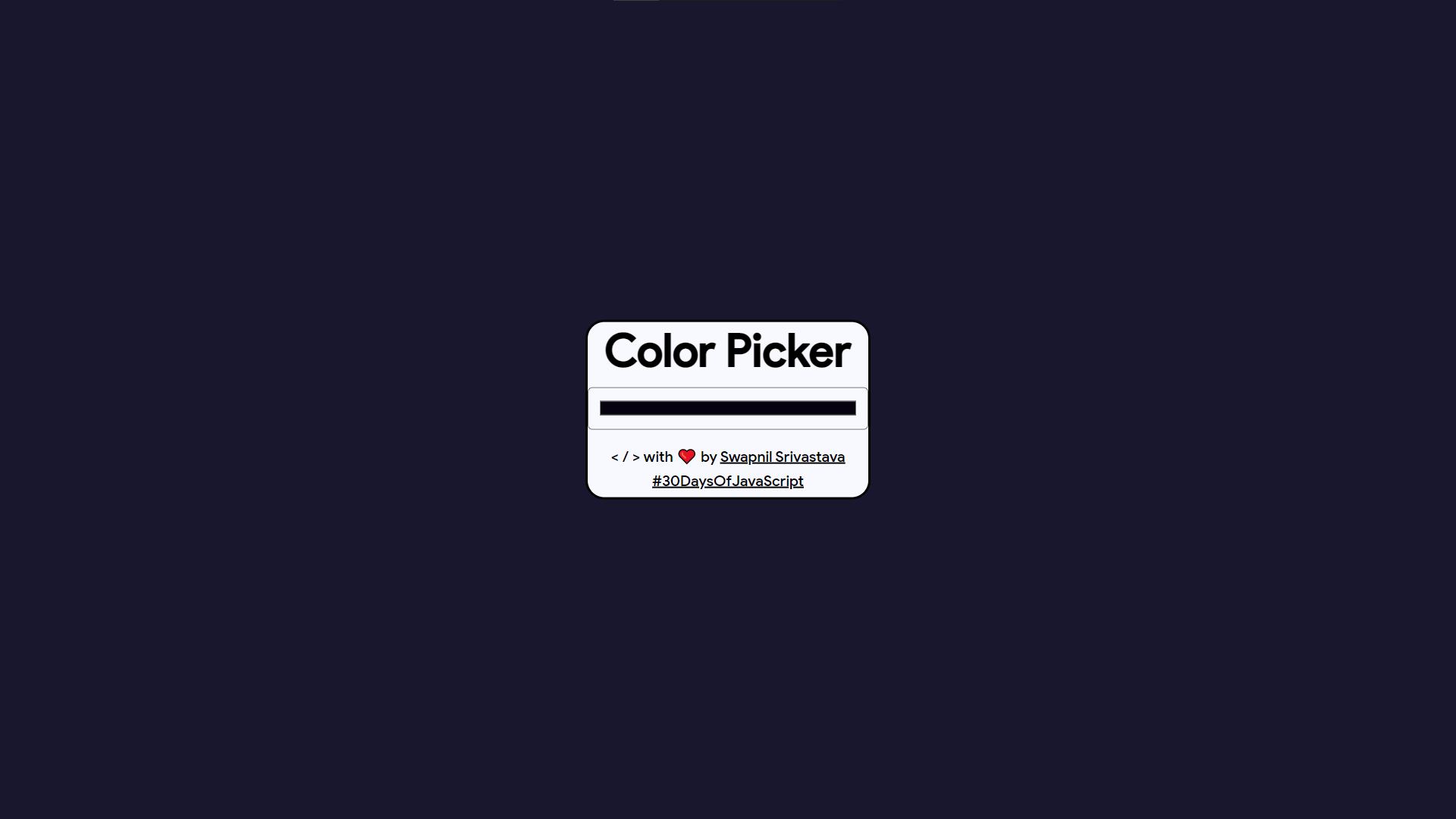 Color Picker