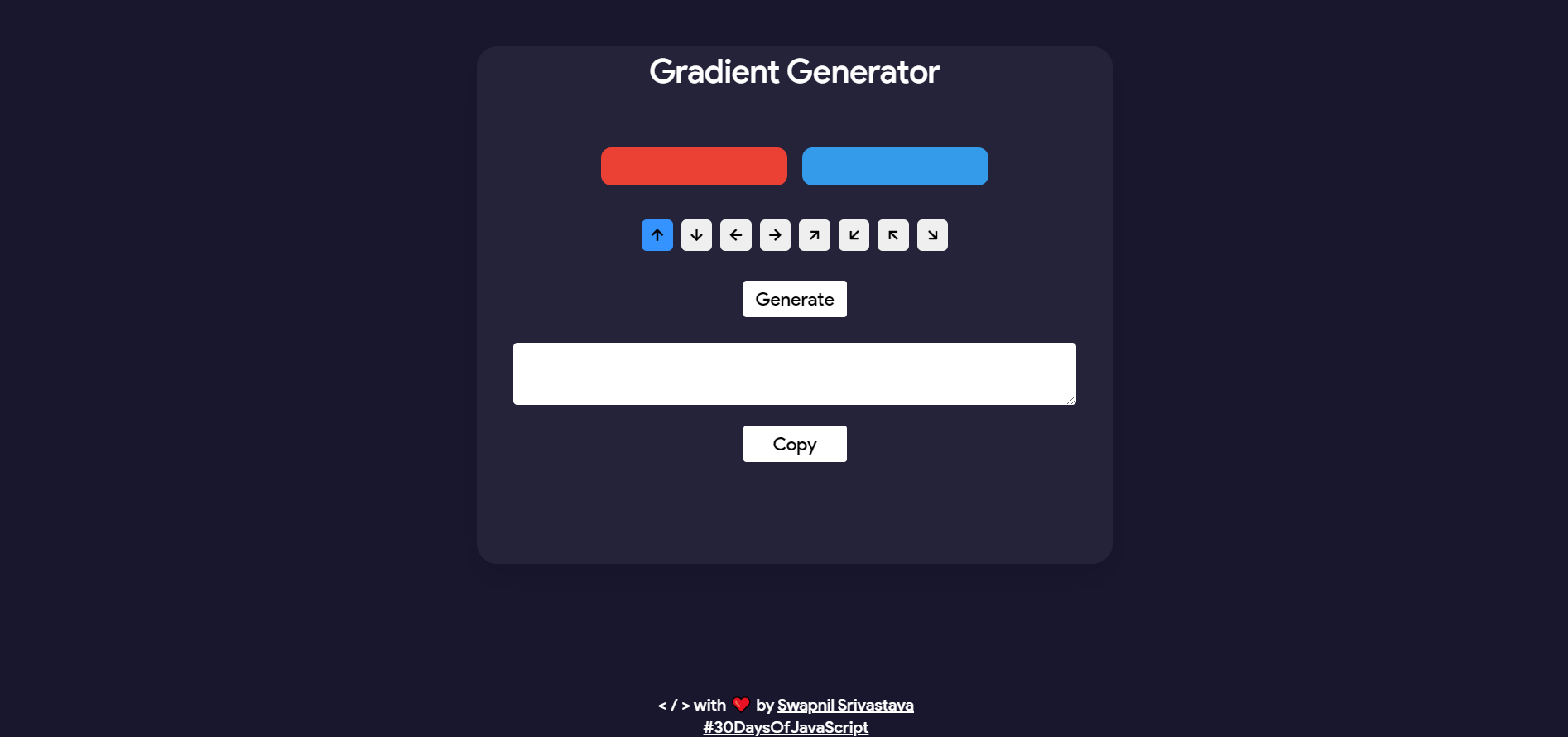 Gradient Generator