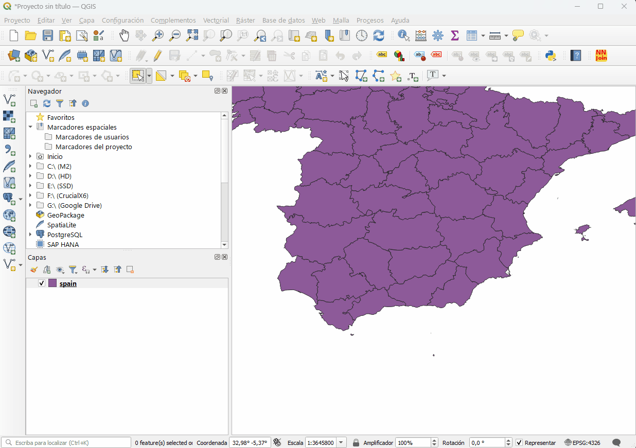 Importing and exporting geospatial data in QGIS