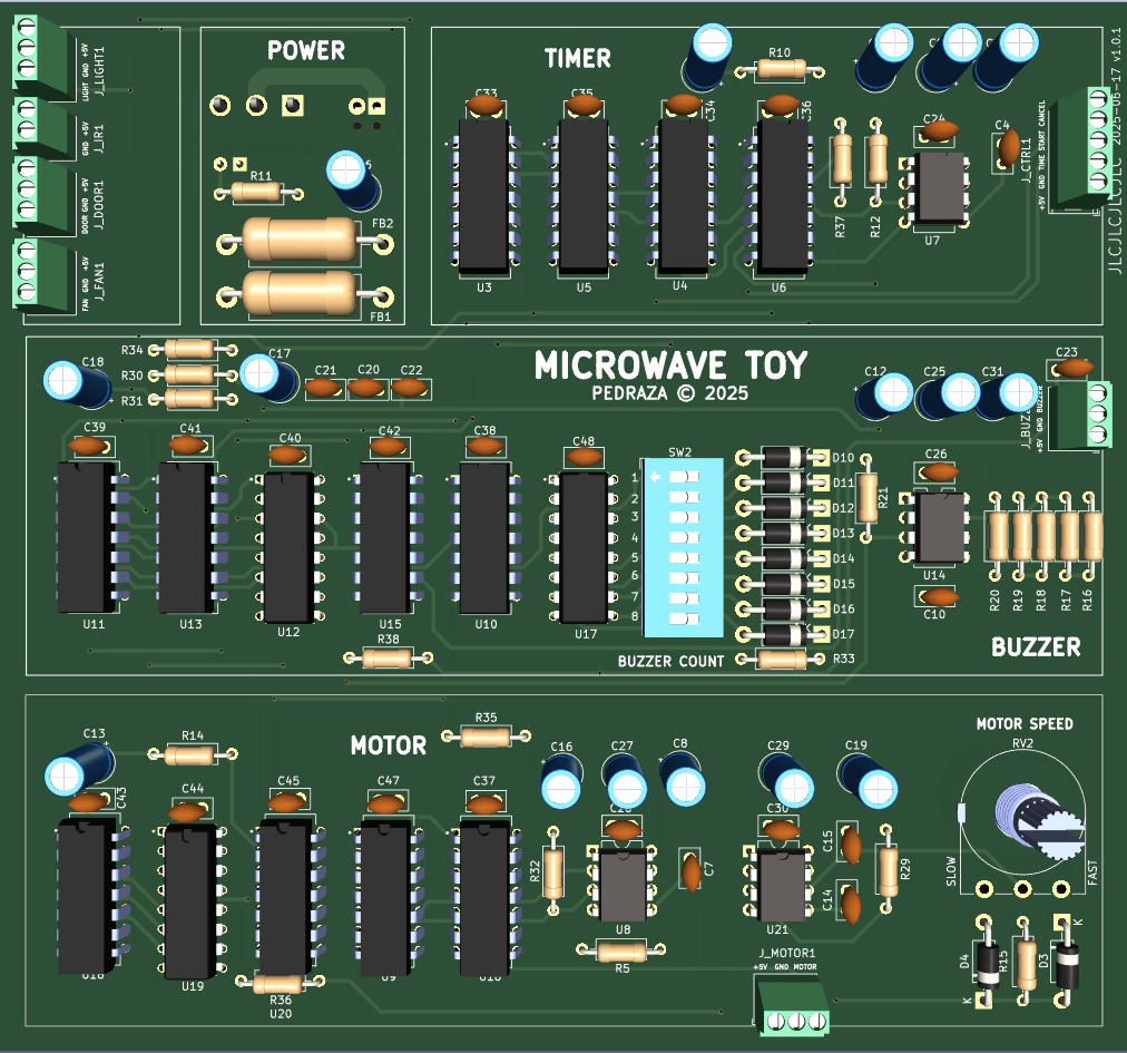 Microwave fan, from the project README