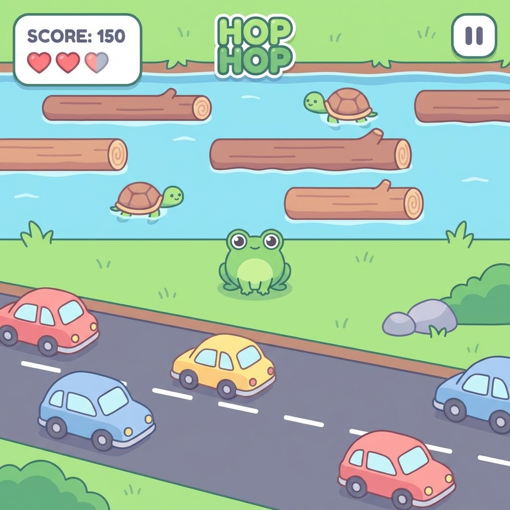 Frogger Game screenshot