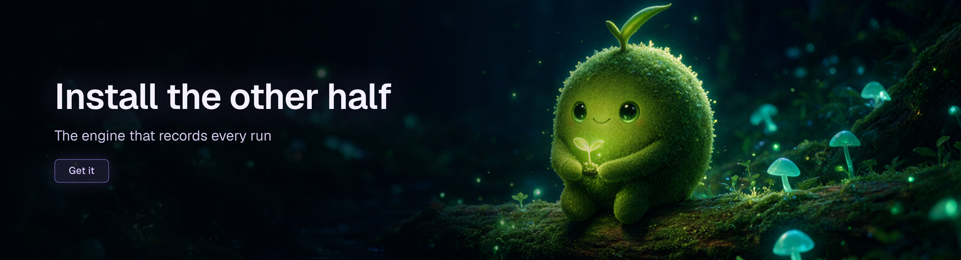 Install the other half: the sprout mascot invites you to add the companion Spec Kit extension, the engine that records every run