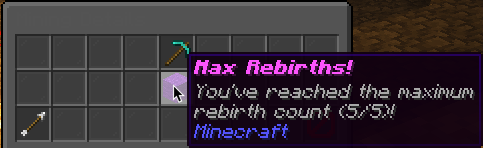 Max Rebirths