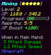 Mining Stats