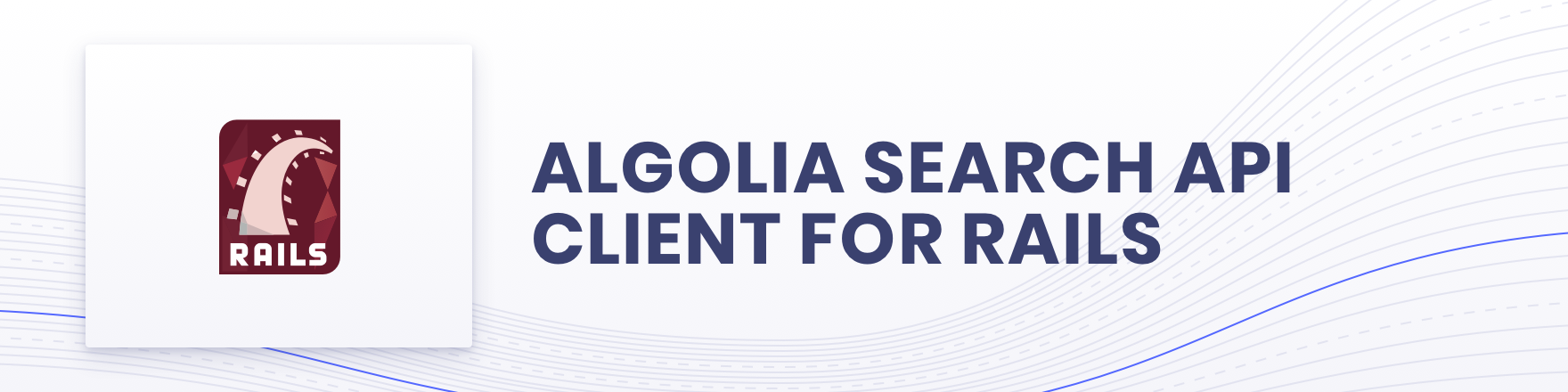 Algolia for Rails Logo