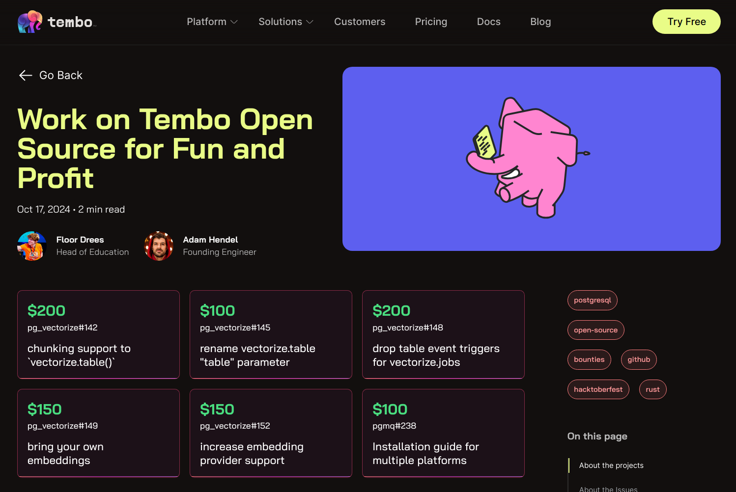 Tembo Blog