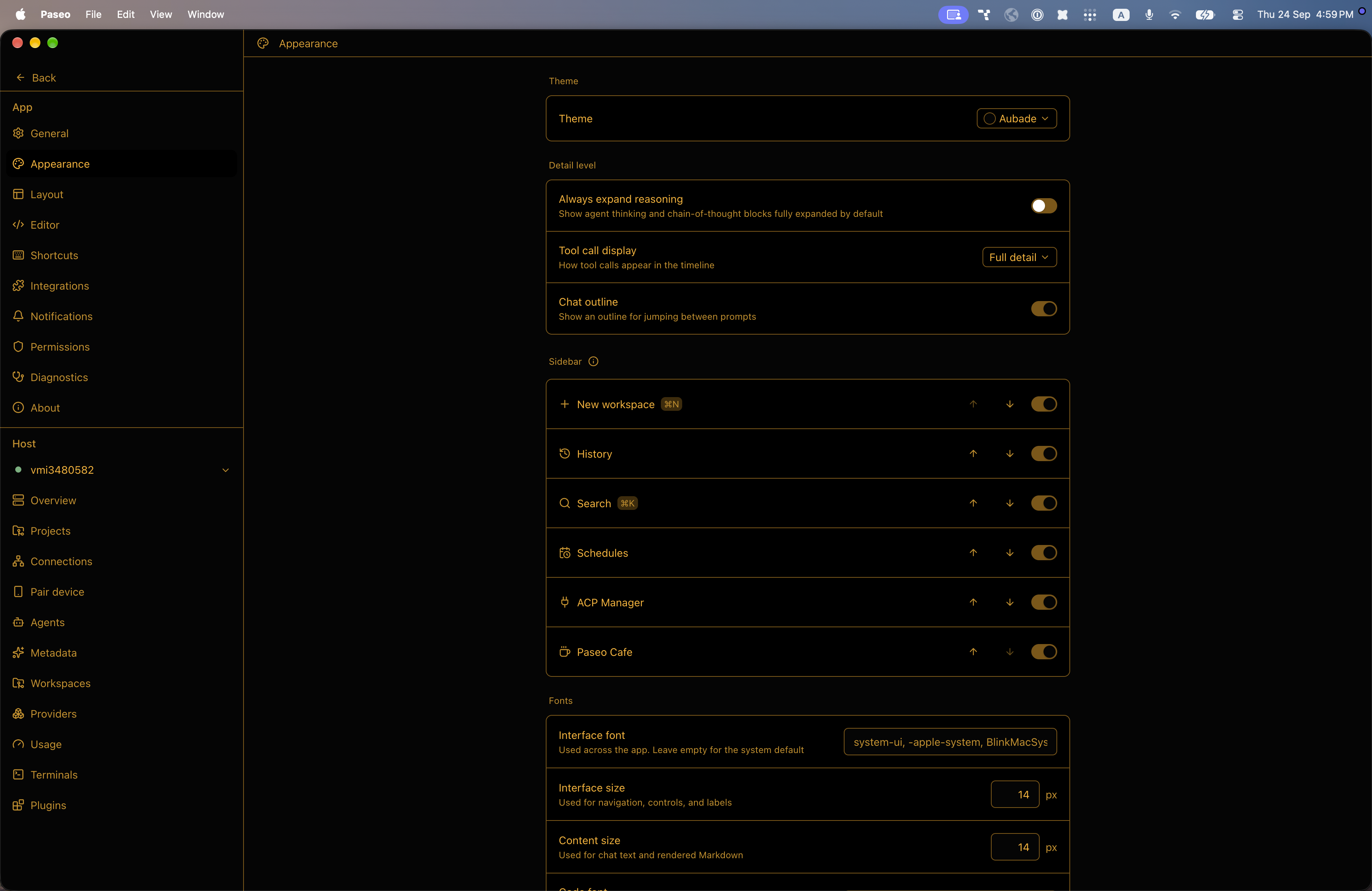 Aubade Theme screenshot 1