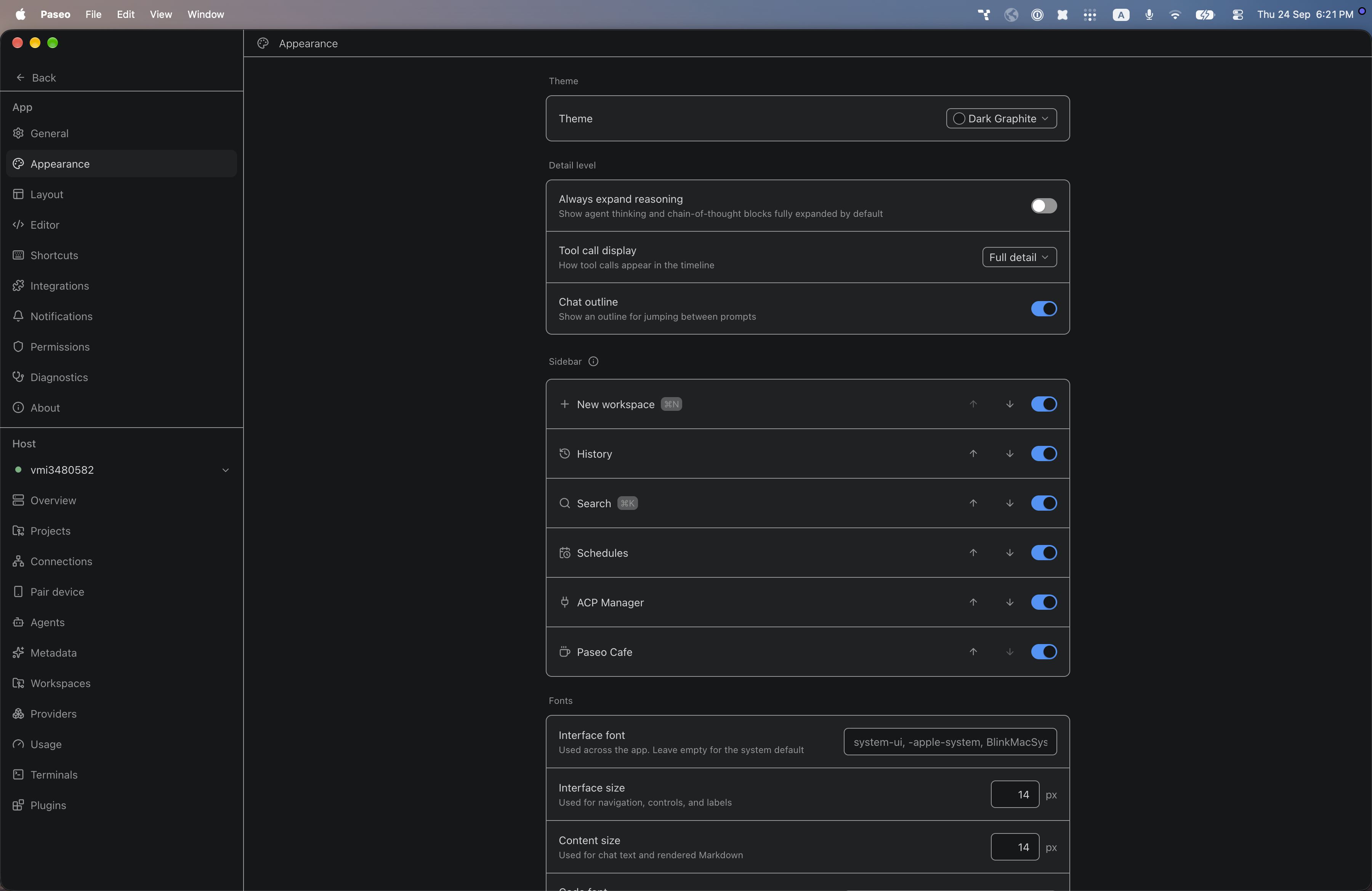 Dark Graphite Theme screenshot 1