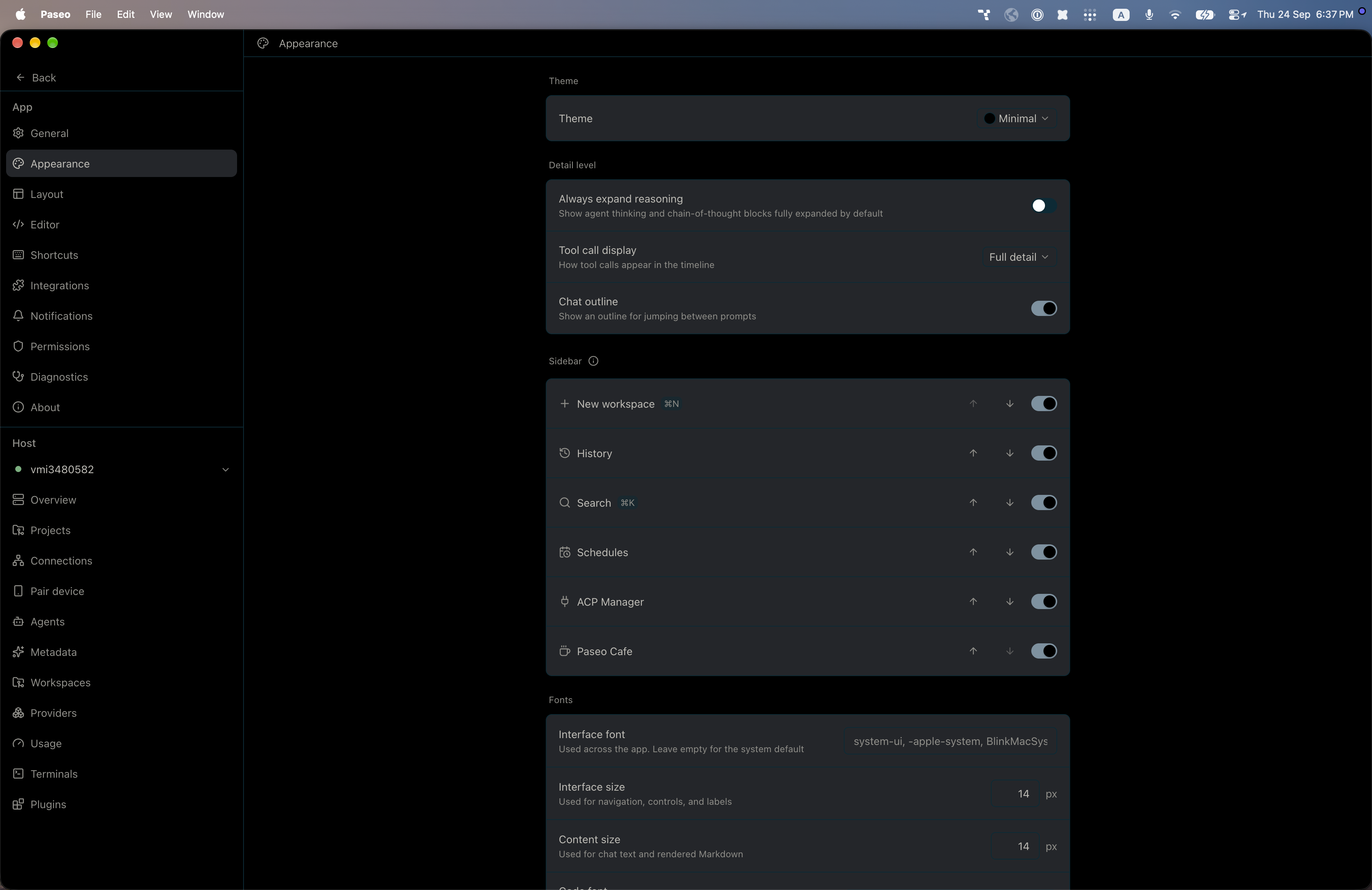 Minimal Theme screenshot 1