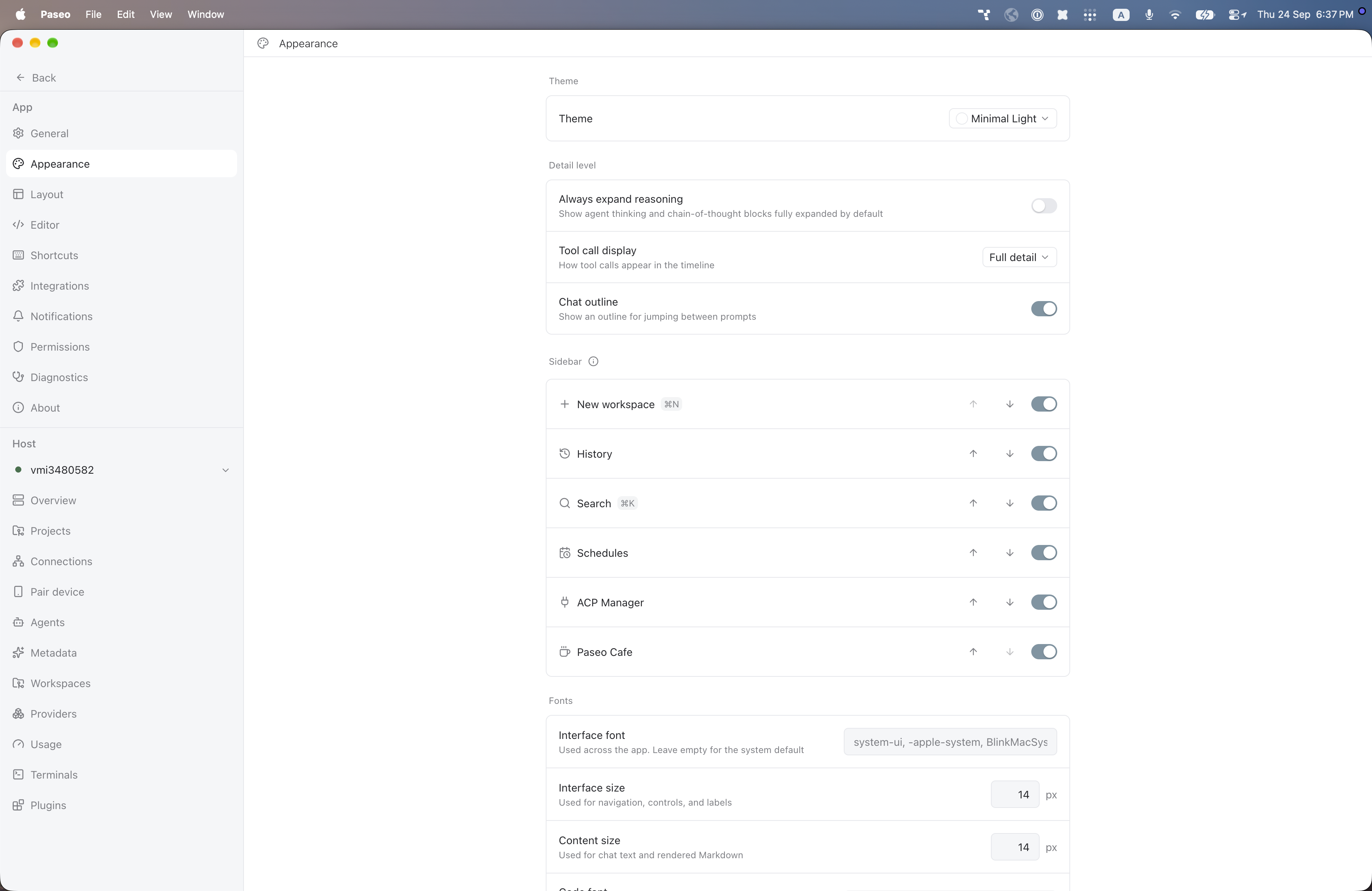 Minimal Theme screenshot 2
