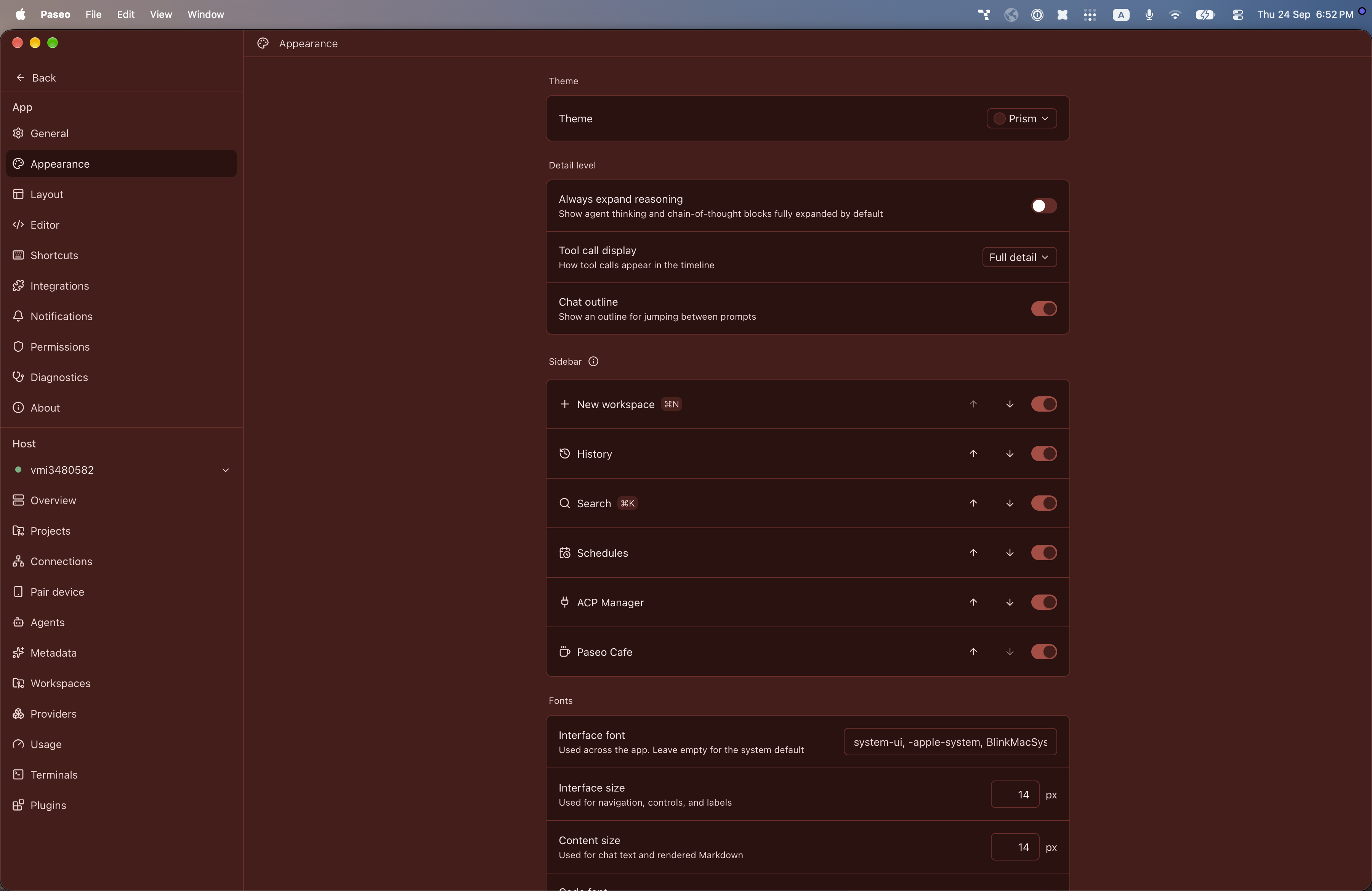 Prism Theme screenshot 1