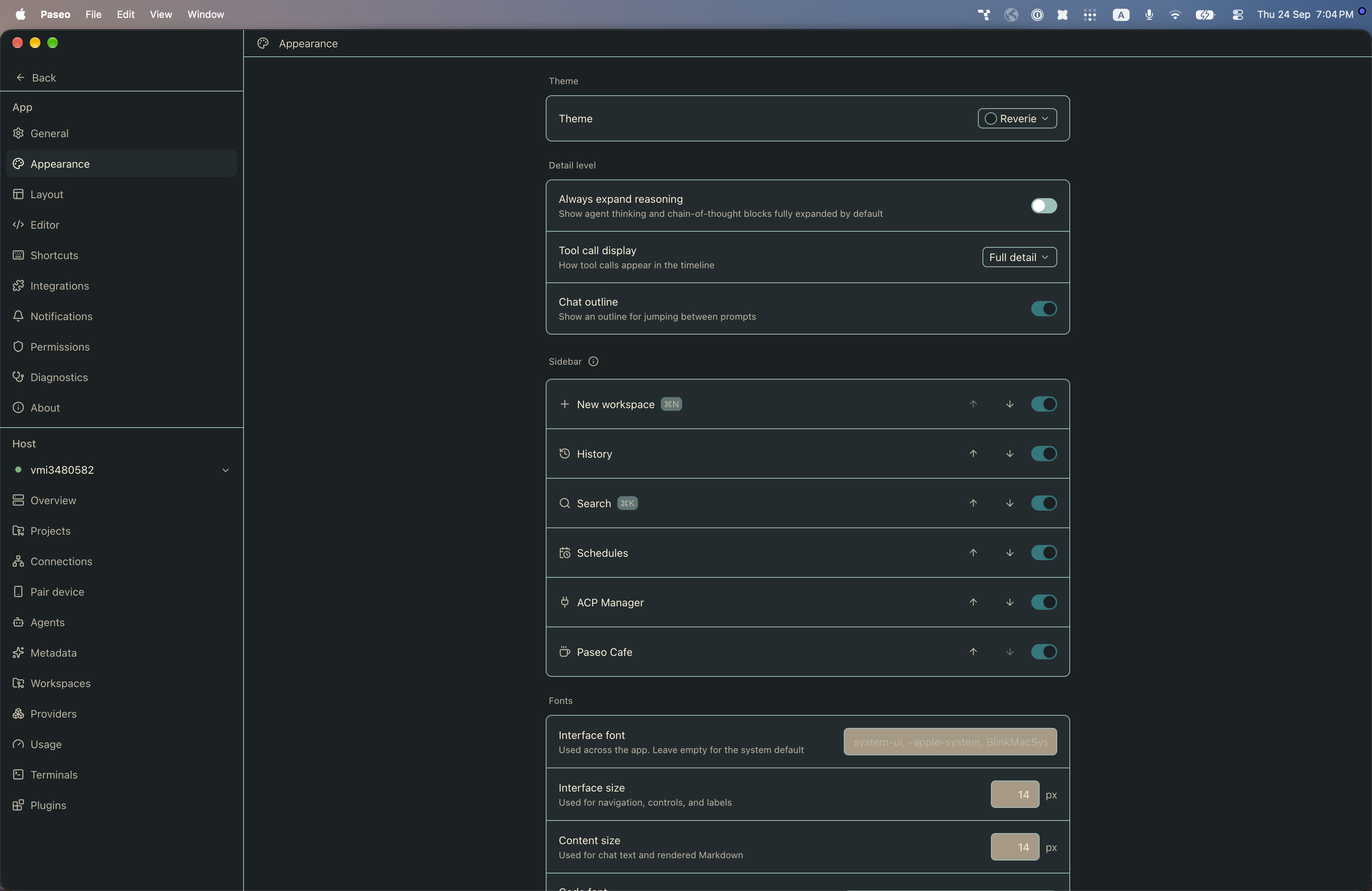 Reverie Theme screenshot 1