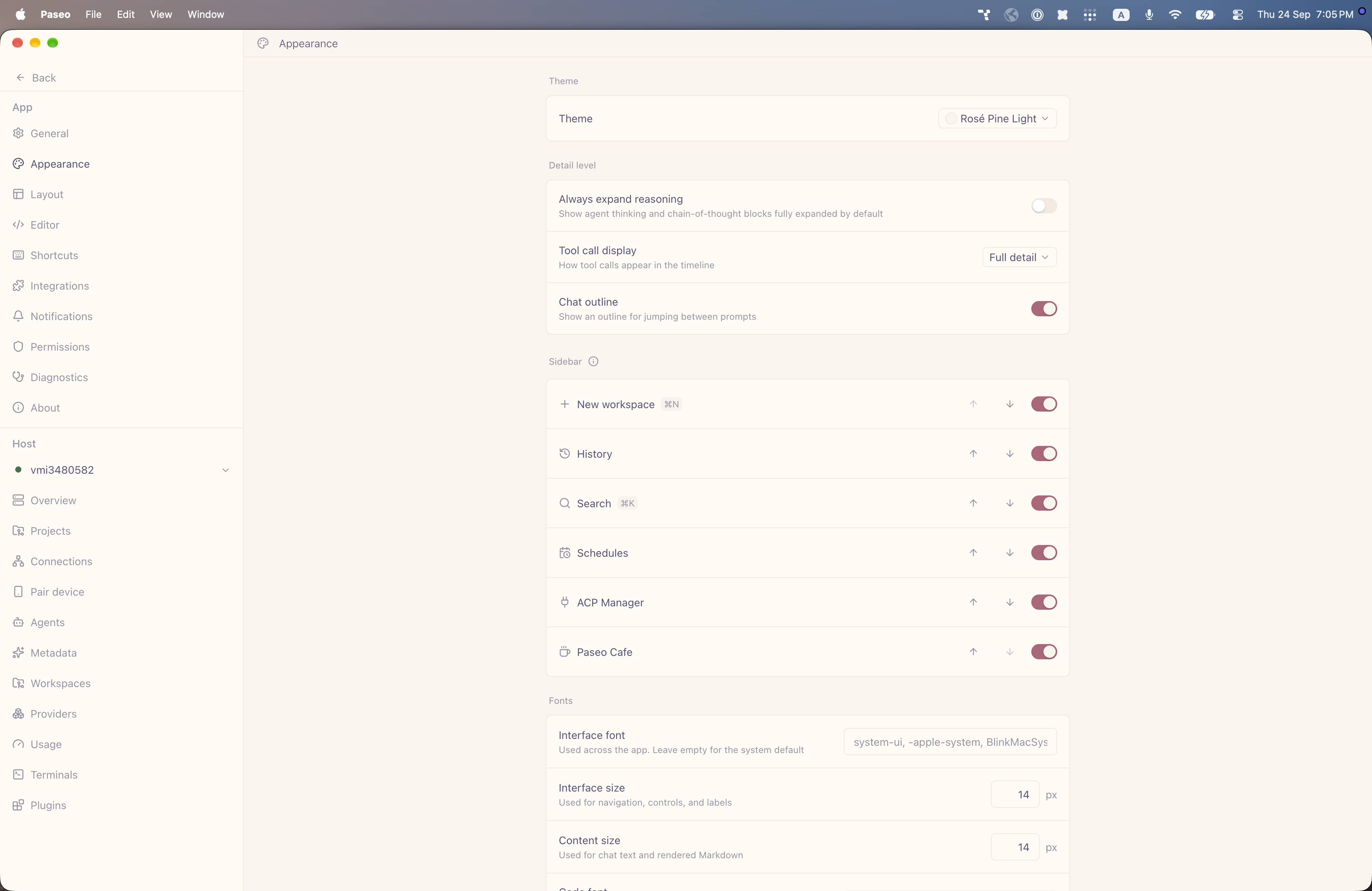 Rose Pine Theme screenshot 2