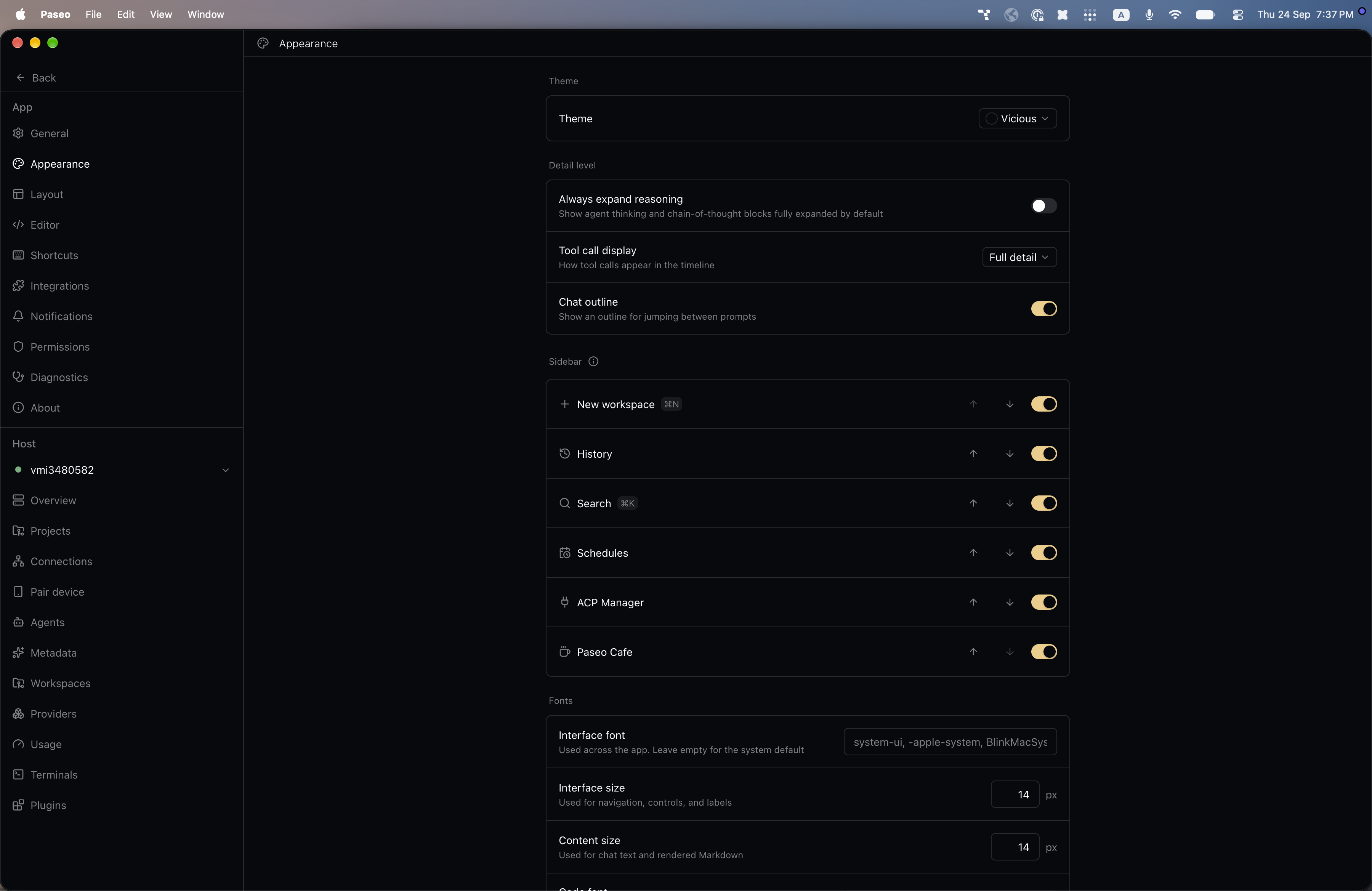 Vicious Theme screenshot 1
