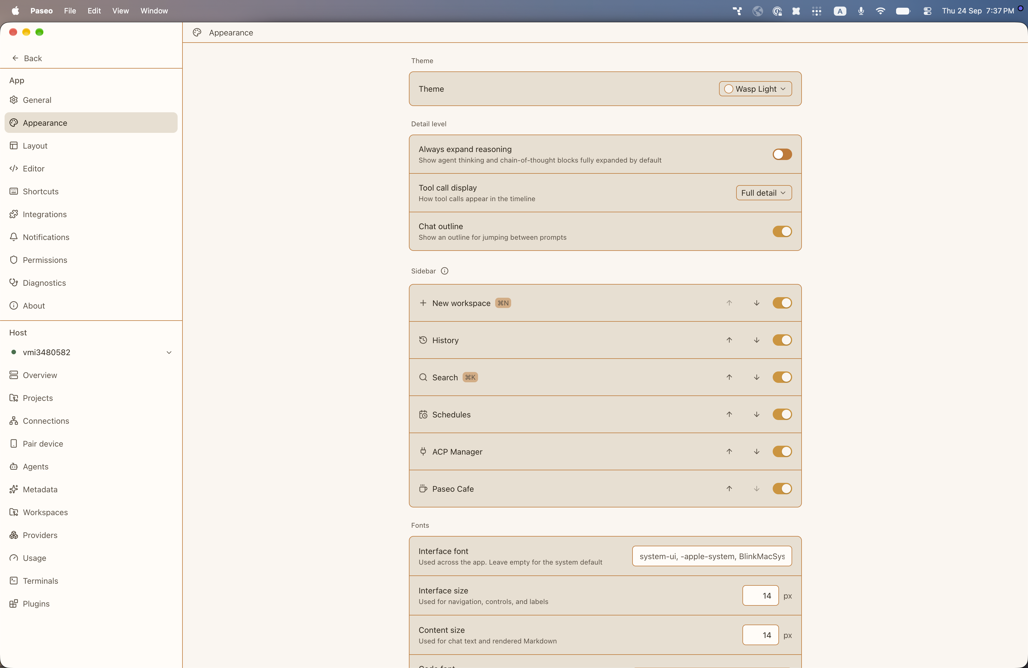 Wasp Theme screenshot 2