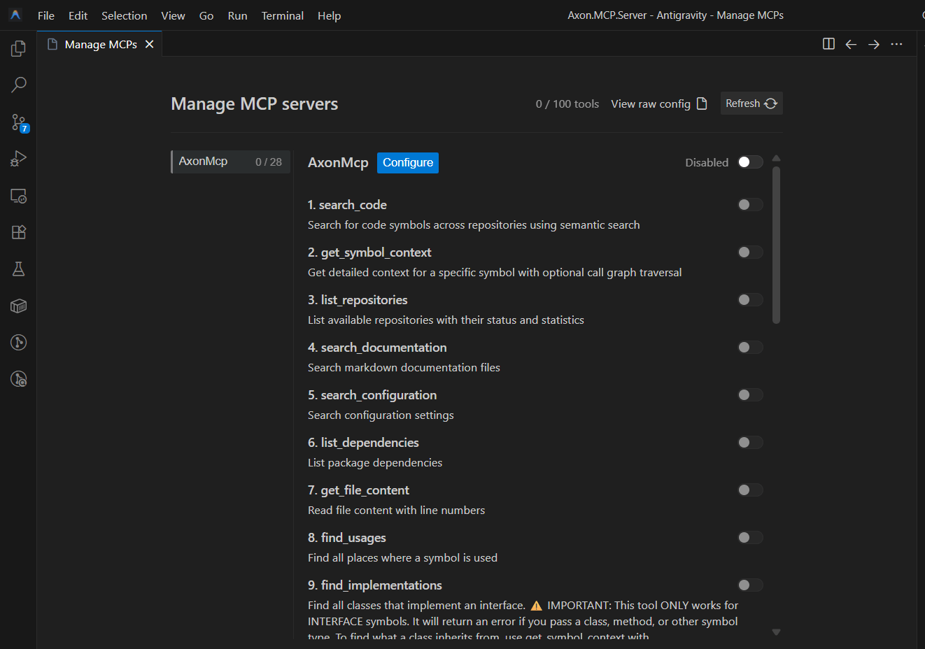 AntiGravity Integration