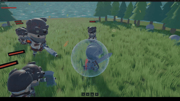 Scene-Dash v2: the combat sample