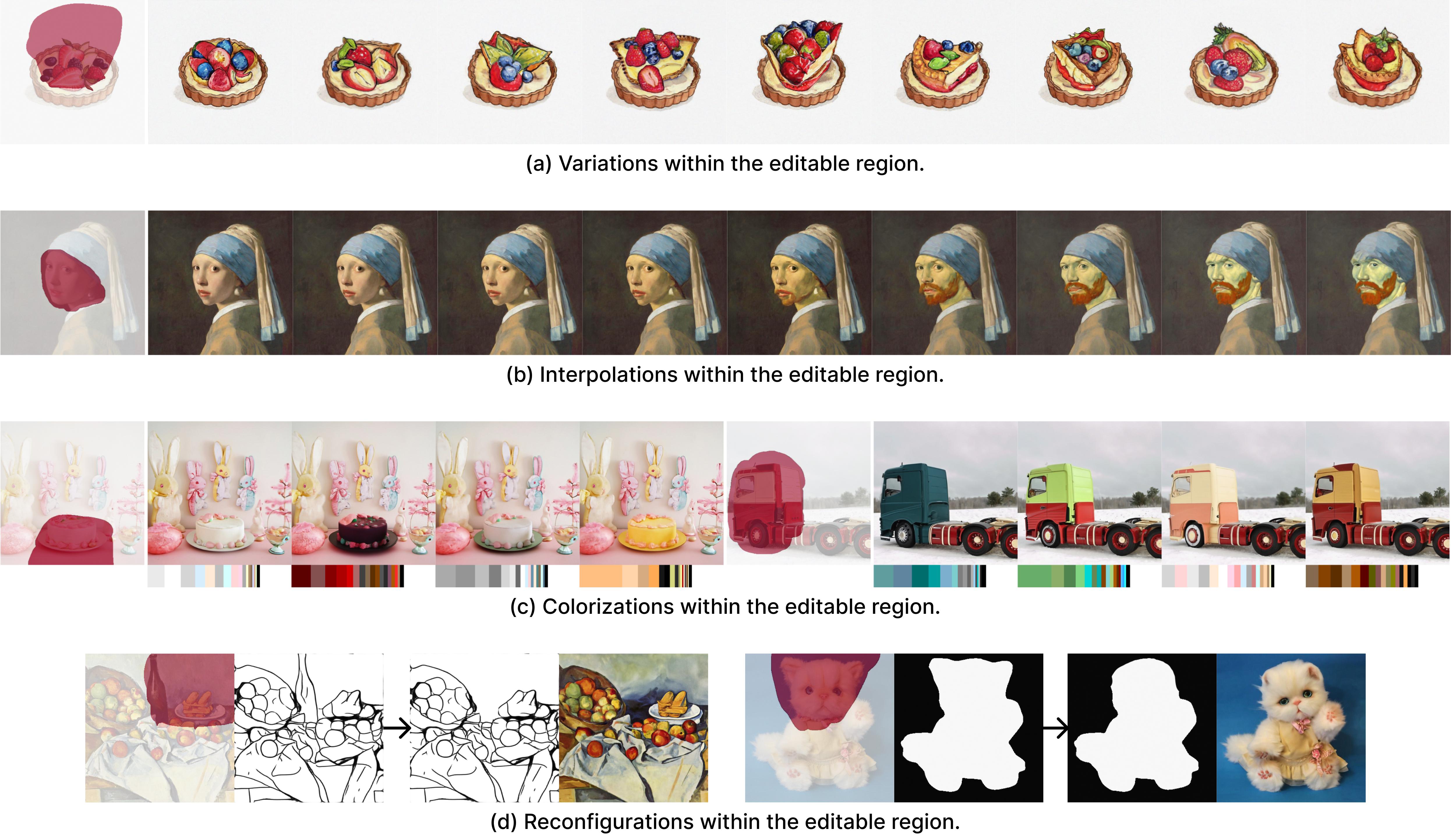 Region-specific image editing Region-specific image editing