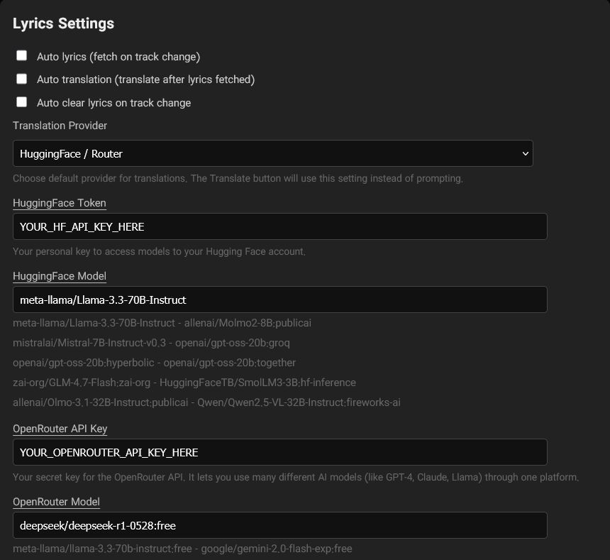 MP3 Player Pro - Settings-Screenshot-1
