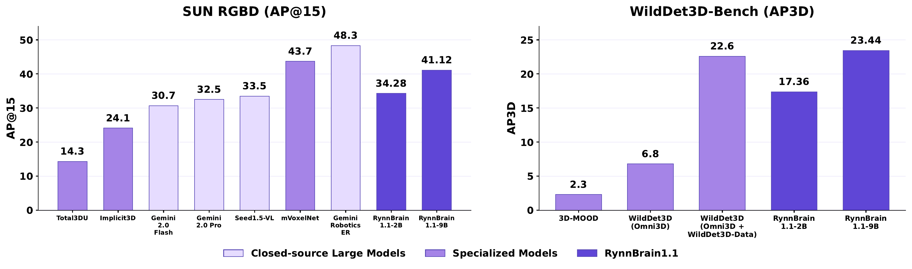 RynnBrain 1.1 3D grounding results