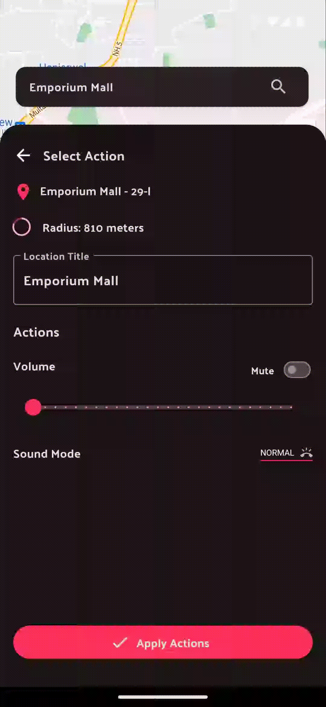 Select Actions