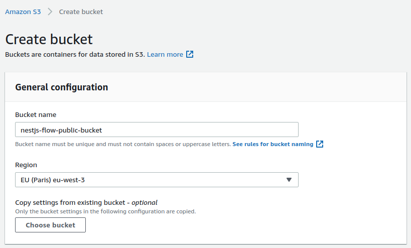 s3 bucket