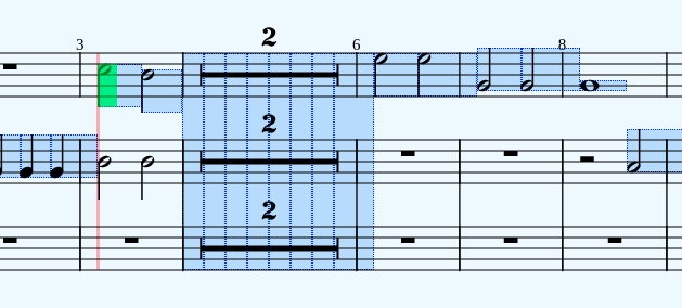 multi-bar rests