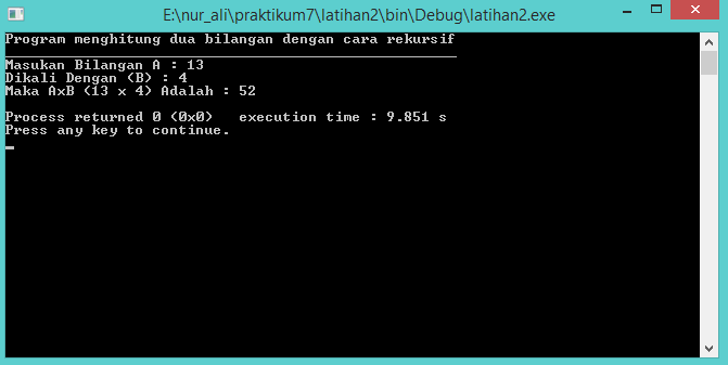 GitHub - nurali1919/praktikum7: Tanggal 03 Desember 2018