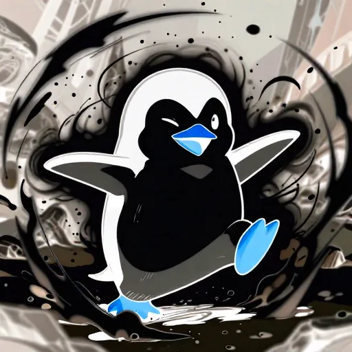 Saturated inverted penguin input