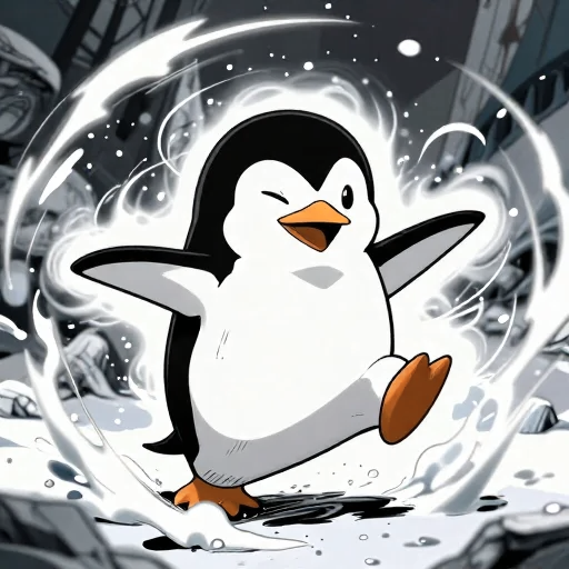 Recovered penguin output