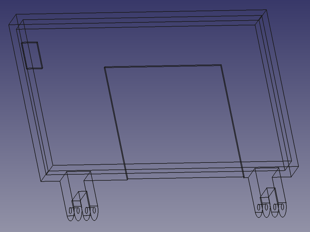 Temp Screen wireframe