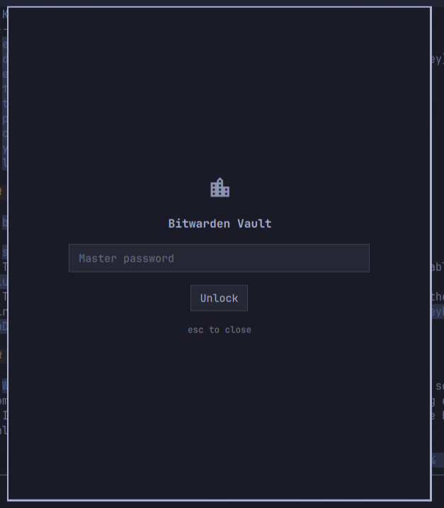 Unlock screen