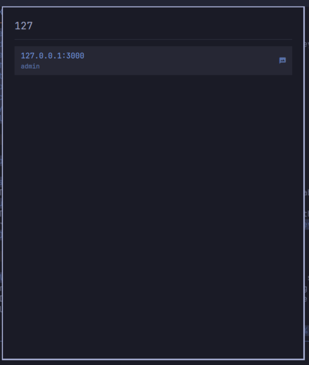 Vault list