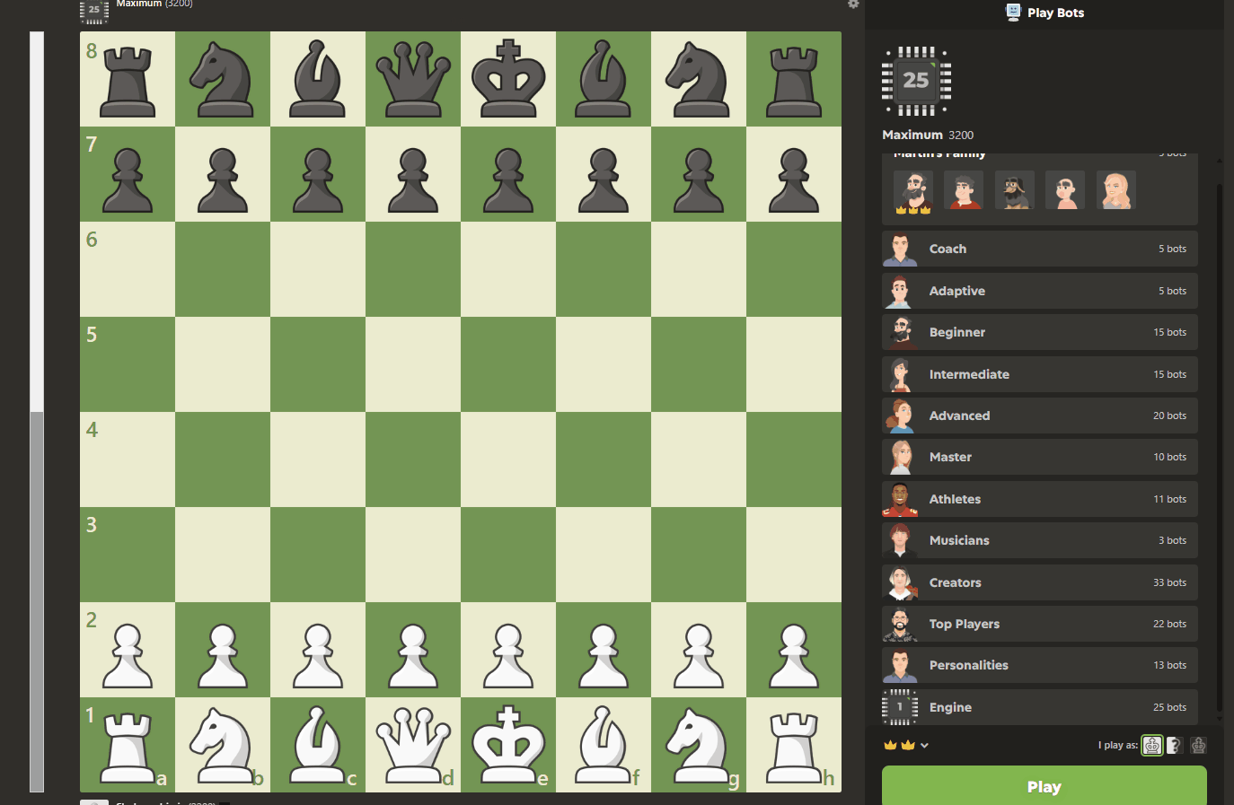Chess AI Demo