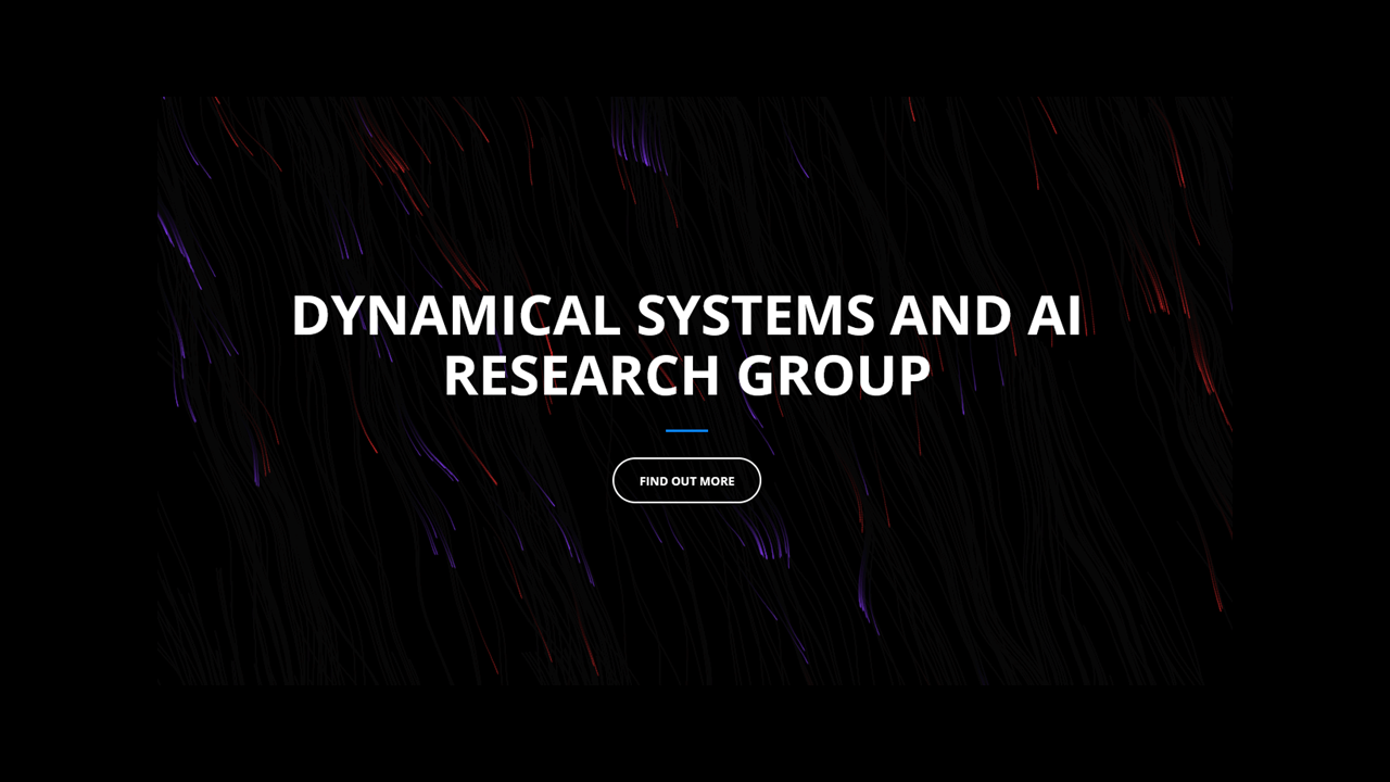 Placeholder for Dynamical Systems and AI Research Group overview