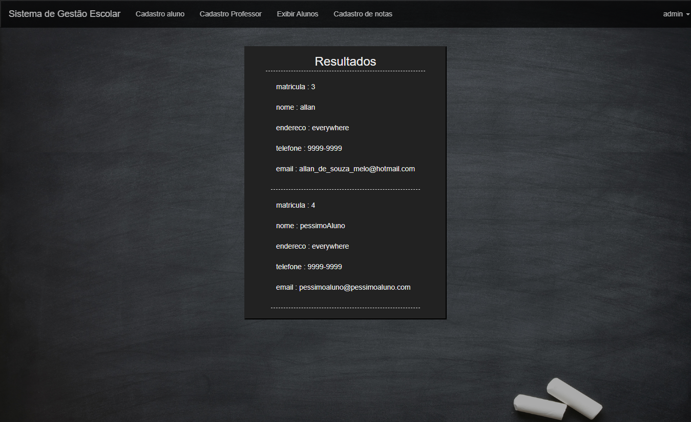 GitHub - allansm/sistema_controle_escolar: school project