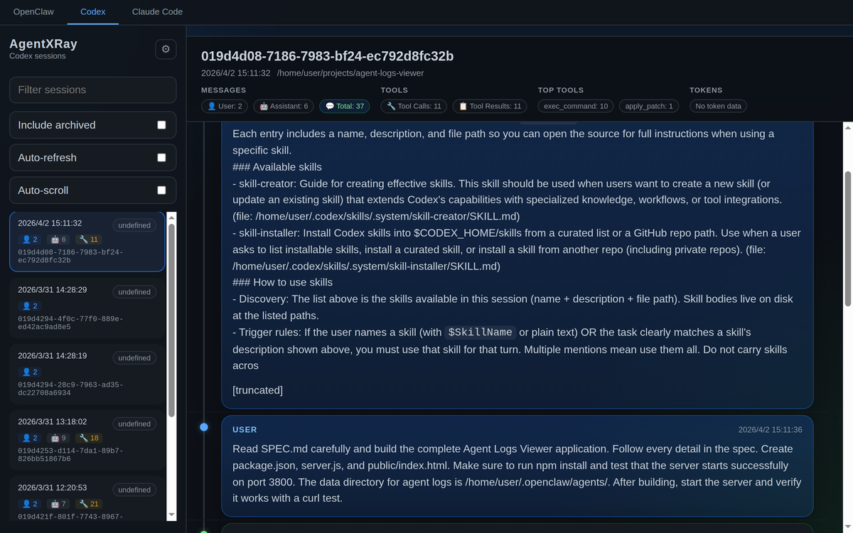 Codex View