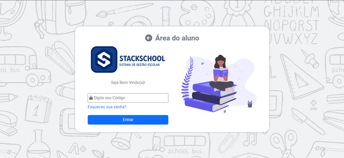 Student Login Page