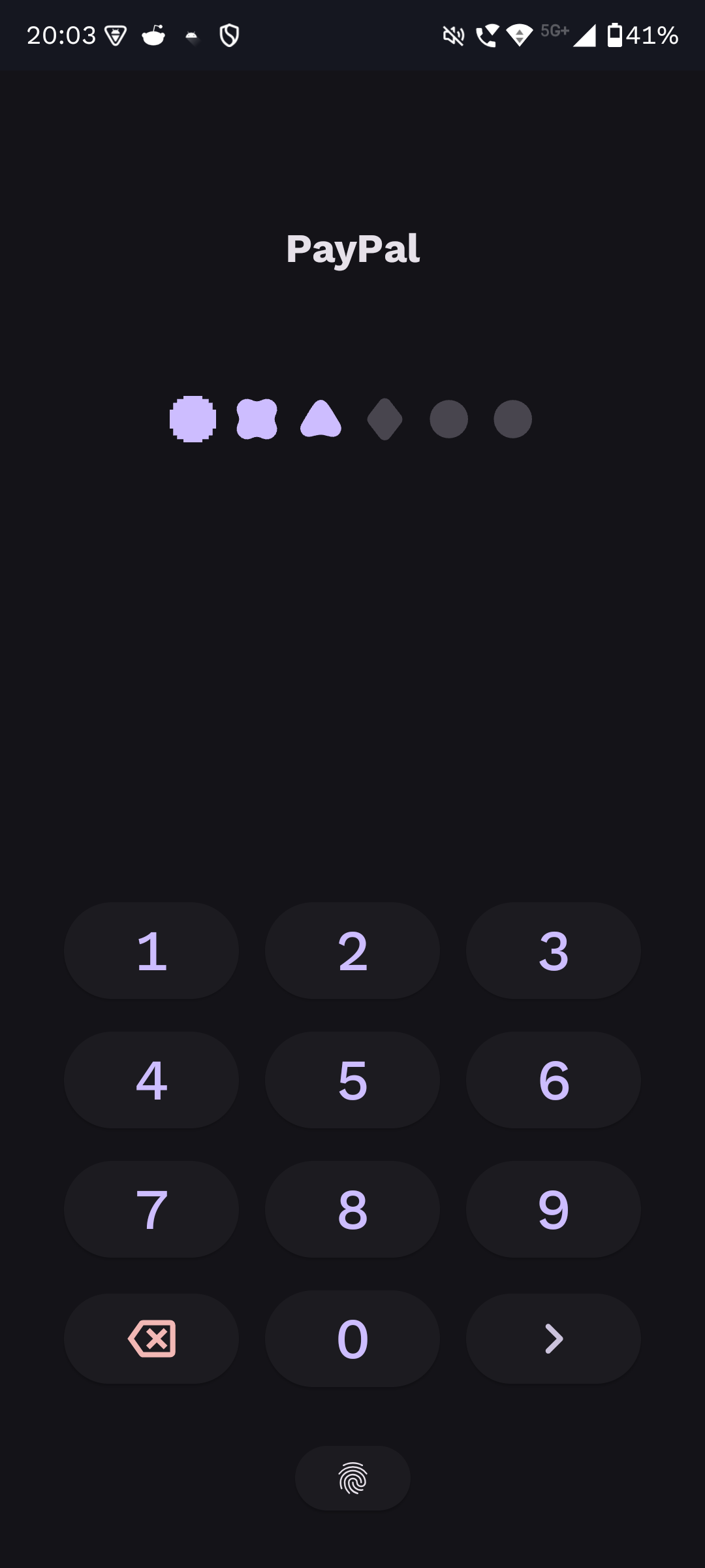 Screenshot 2 of AppLock — opens full size