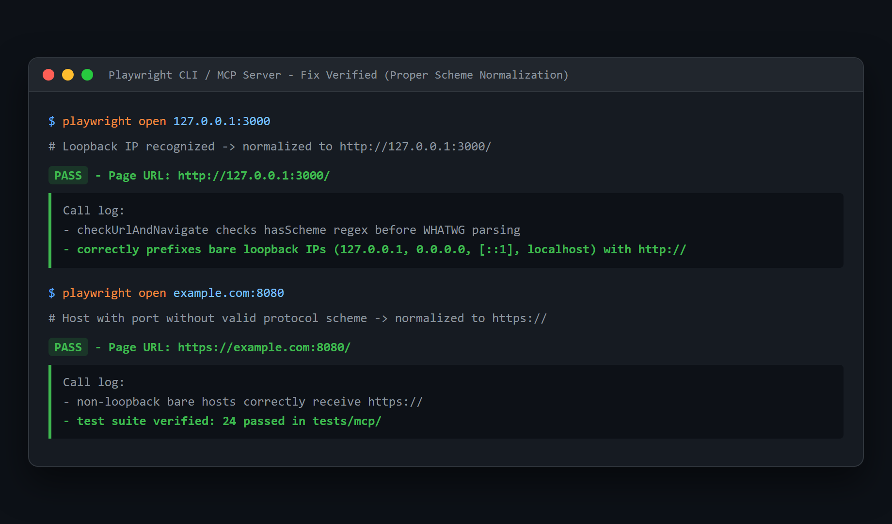 MCP Bare URL Fixed
