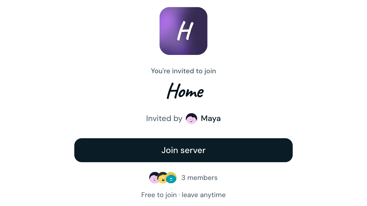 You're invited to join