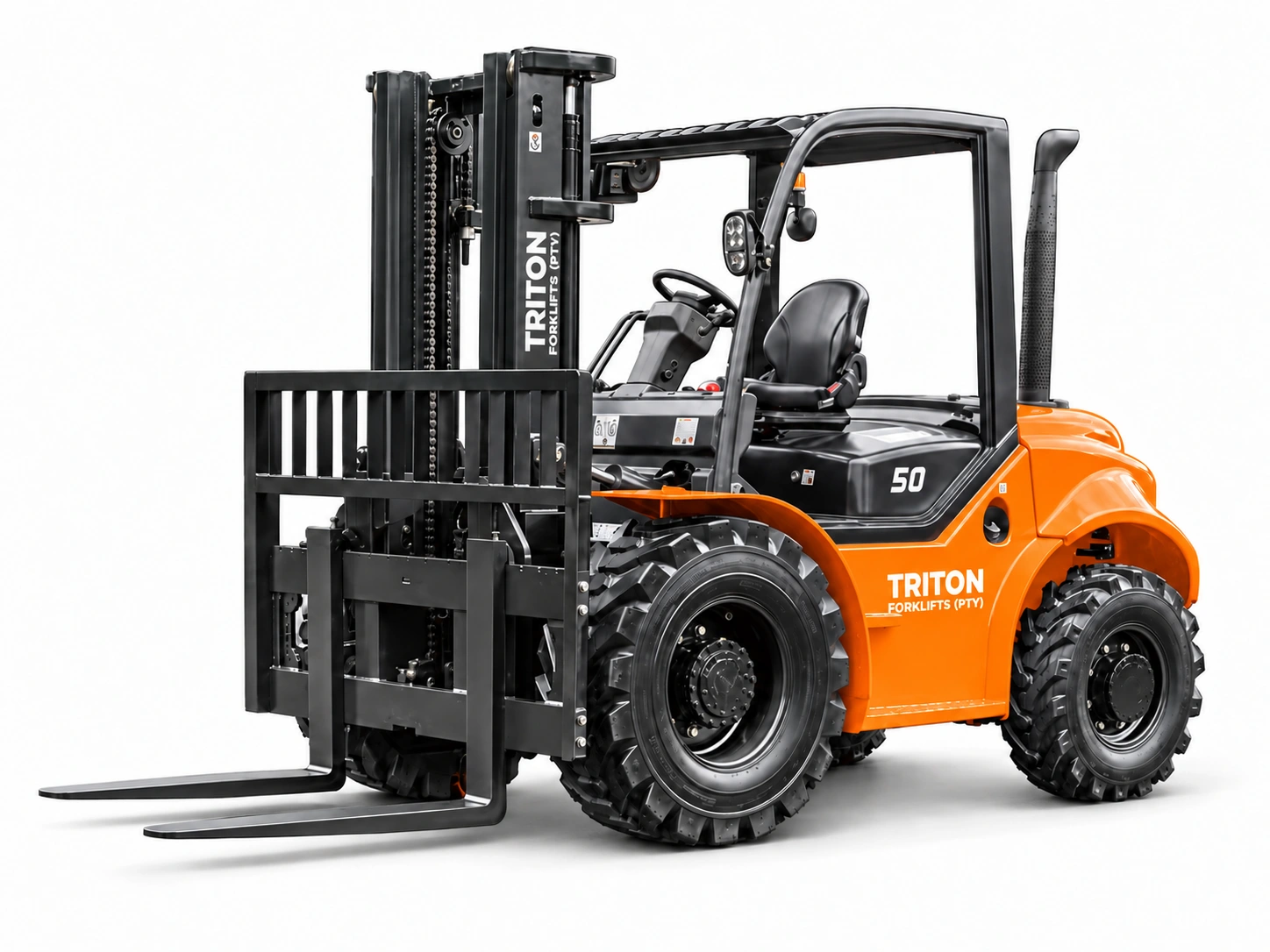 Triton 2WD/4WD Rough Terrain Forklift Truck 5.0~10t
