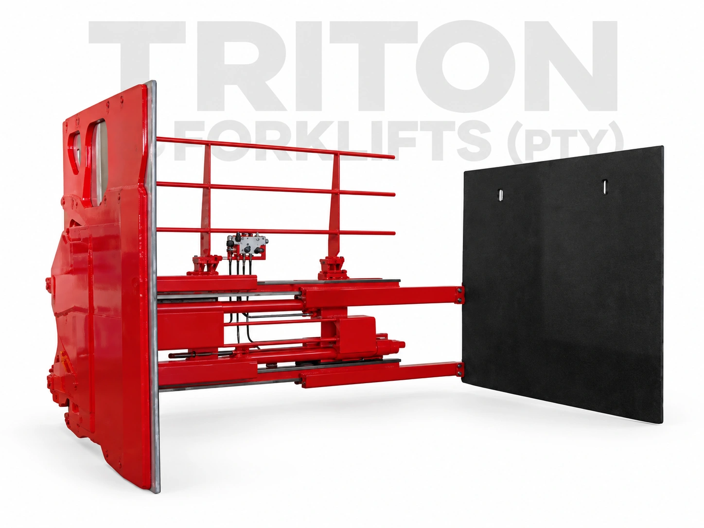 Heavy-Duty Mast Fork Clamp Attachment