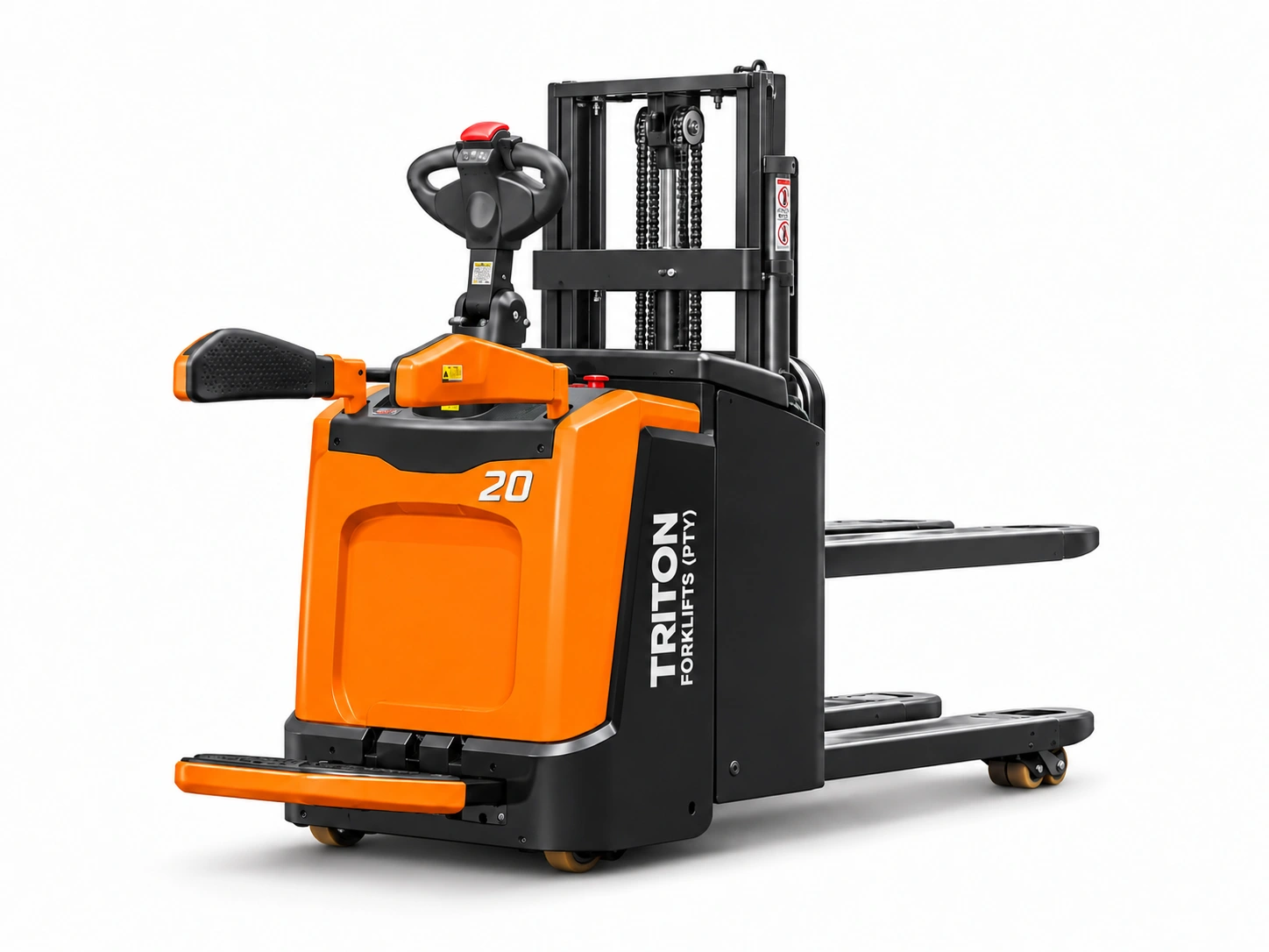Triton X Series Stand-on Double Stacker 2.0t