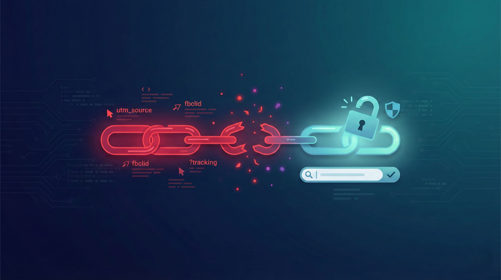 Trackless Links Safari extension removing URL trackers